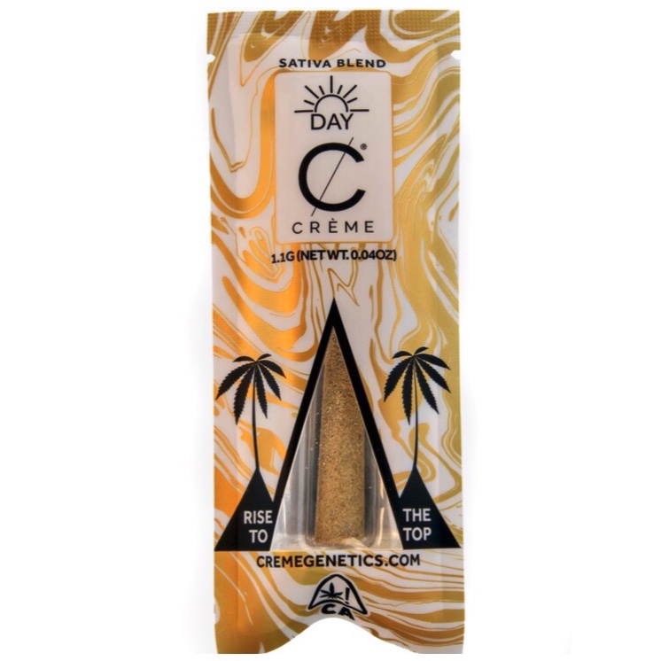 Creme Genetics - Infused Day Creme Pre-roll 1.1G - The Kind Center