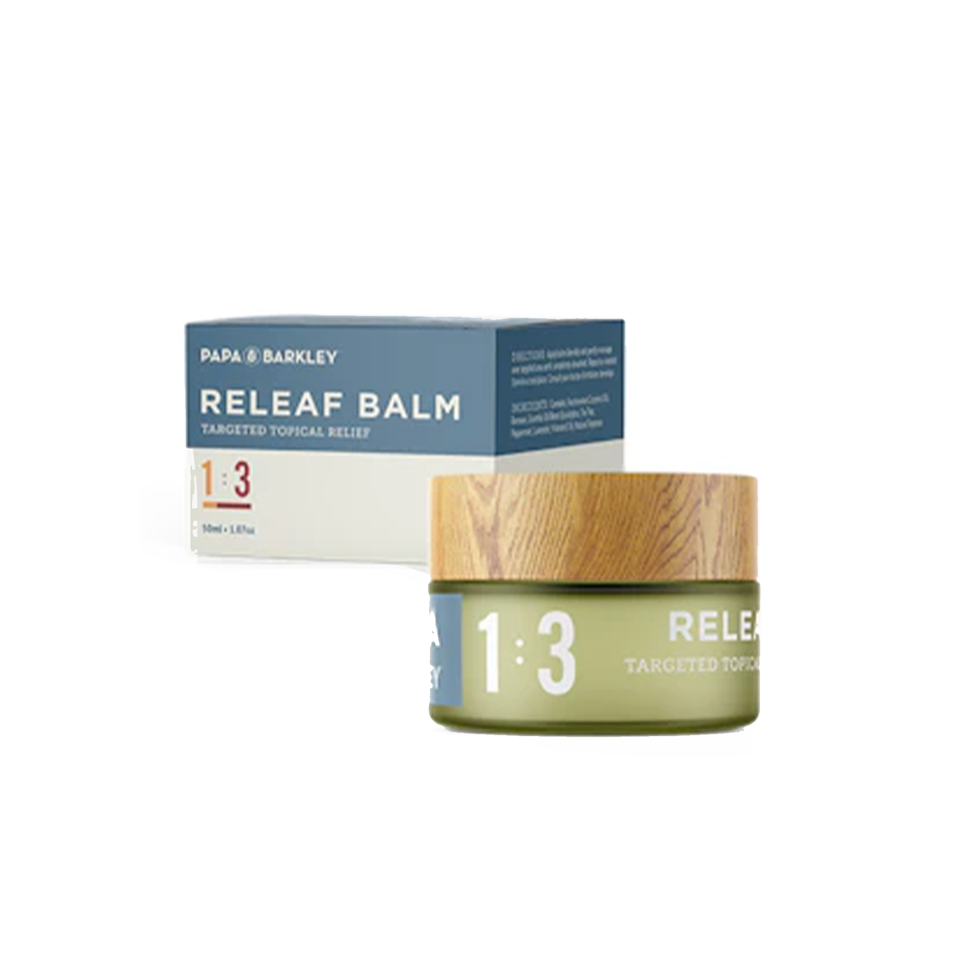 Papa & Barkley - CBD+THC 1:3 THC Rich Releaf Balm 15ml - The Kind Center