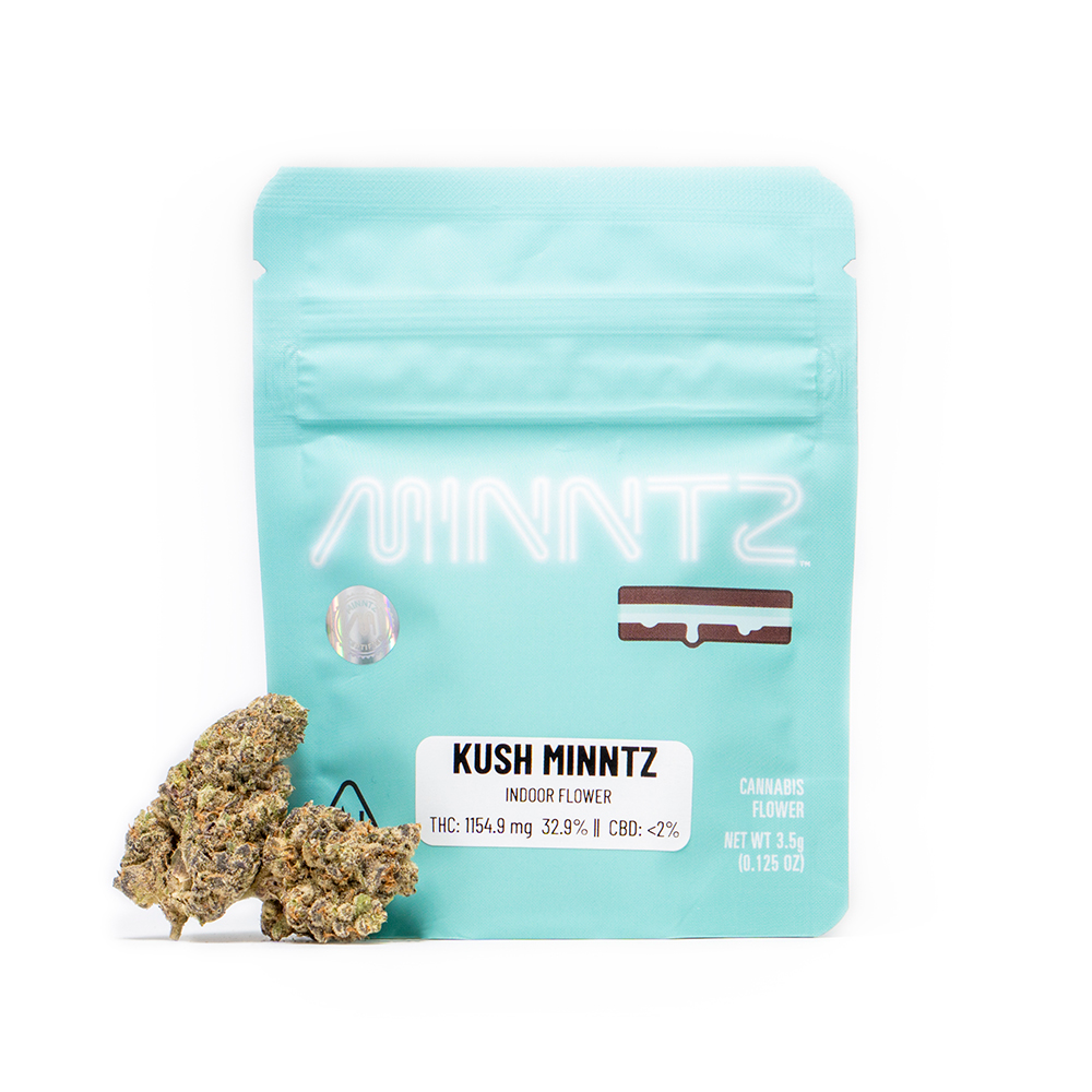 Kush minntz display The Kind Center