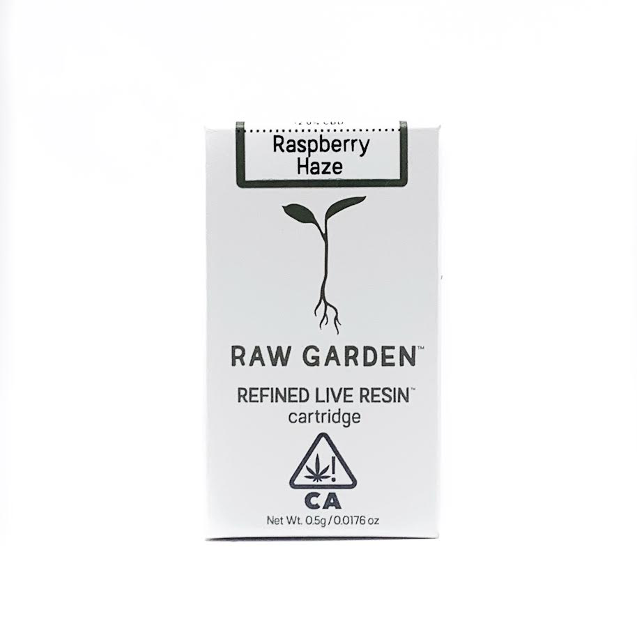 Raw Garden Raspberry Haze Cartridge .5g The Kind Center