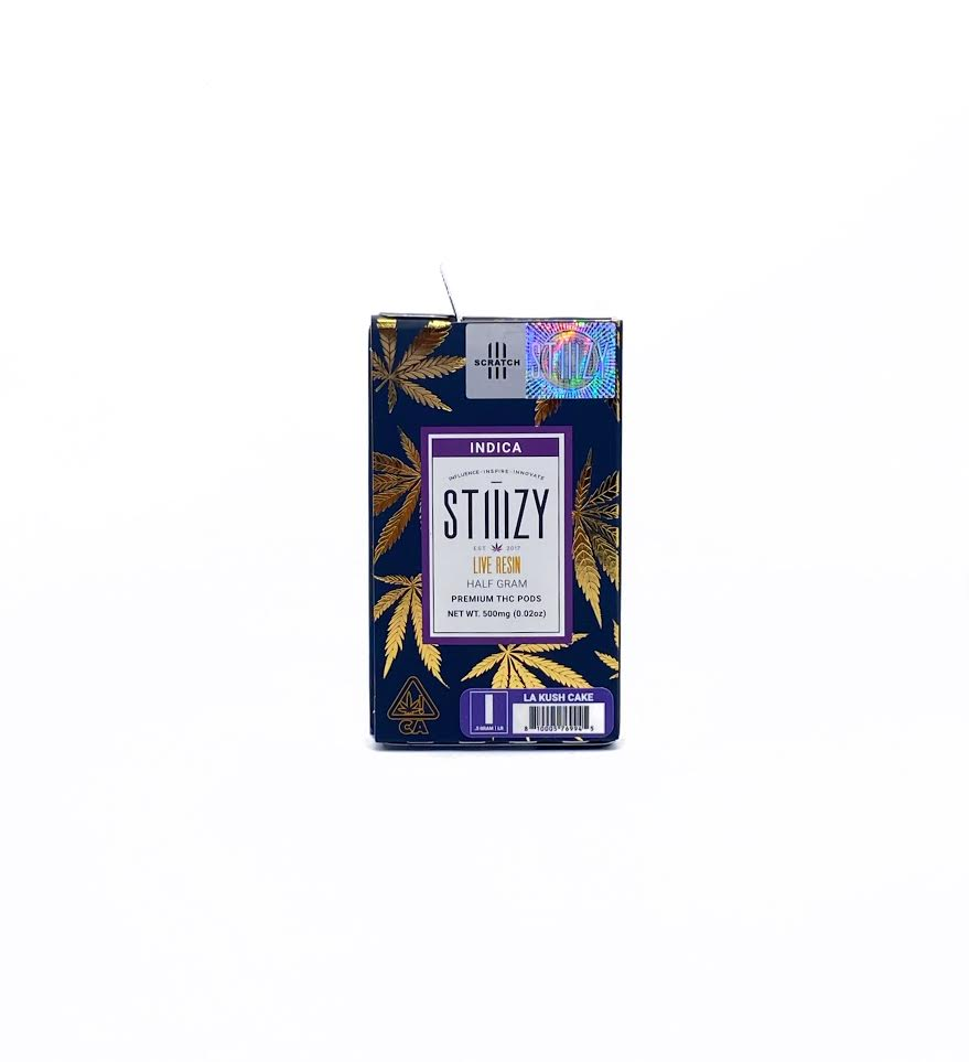 Stiiizy LA Kush Cake Live Resin .5g The Kind Center