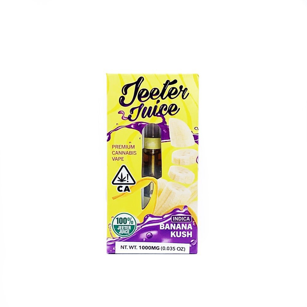 Jeeter Juice Banana Kush 1g Cartridge The Kind Center