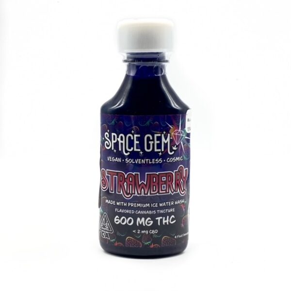 Space Gem Strawberry Cannabis Tincture 600MG The Kind Center
