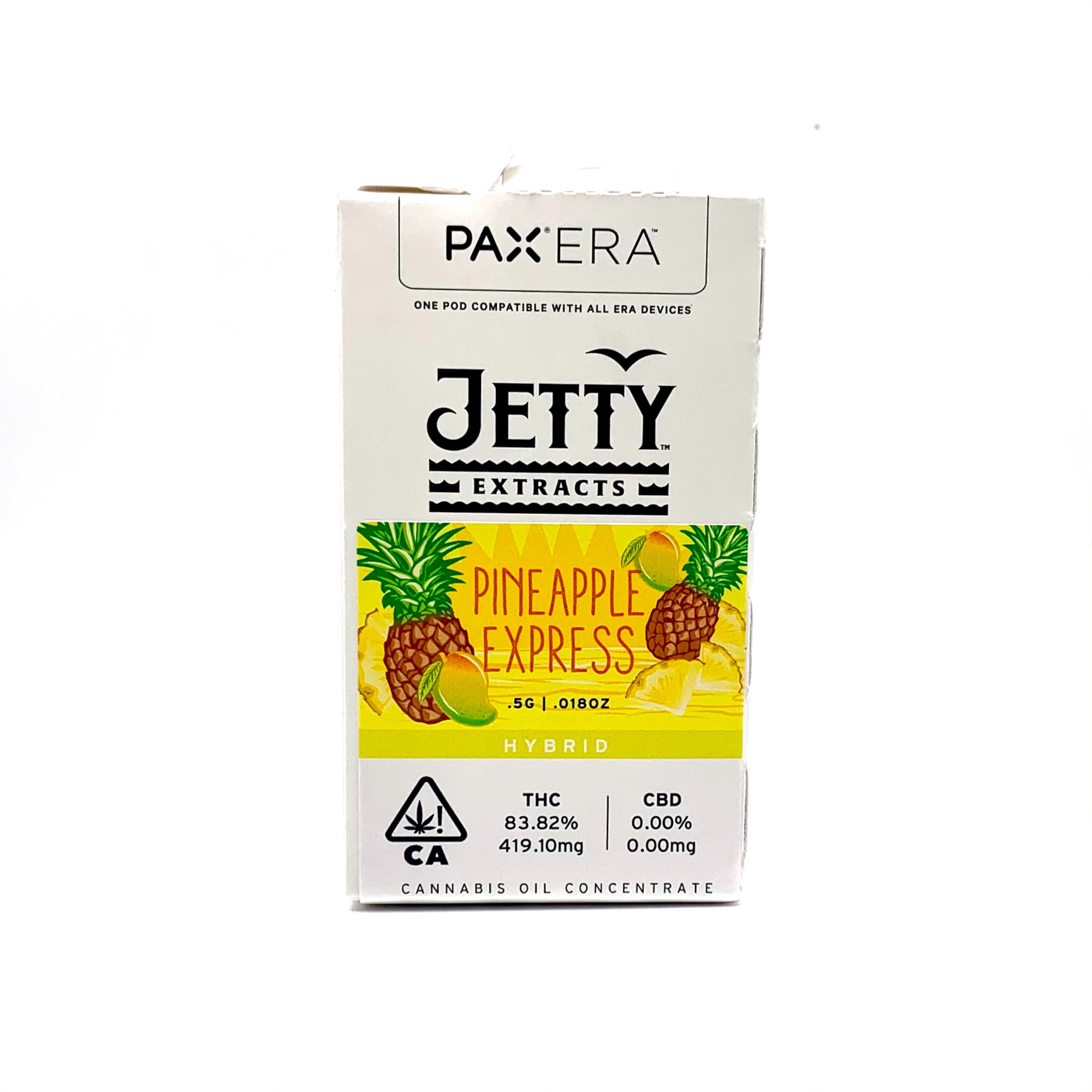 Jetty Extracts Pineapple Express Pax Pod .5g The Kind Center