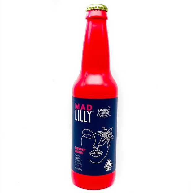 Mad Lilly - THC/CBD Raspberry Hibiscus Spritzer 1:1MG - The Kind