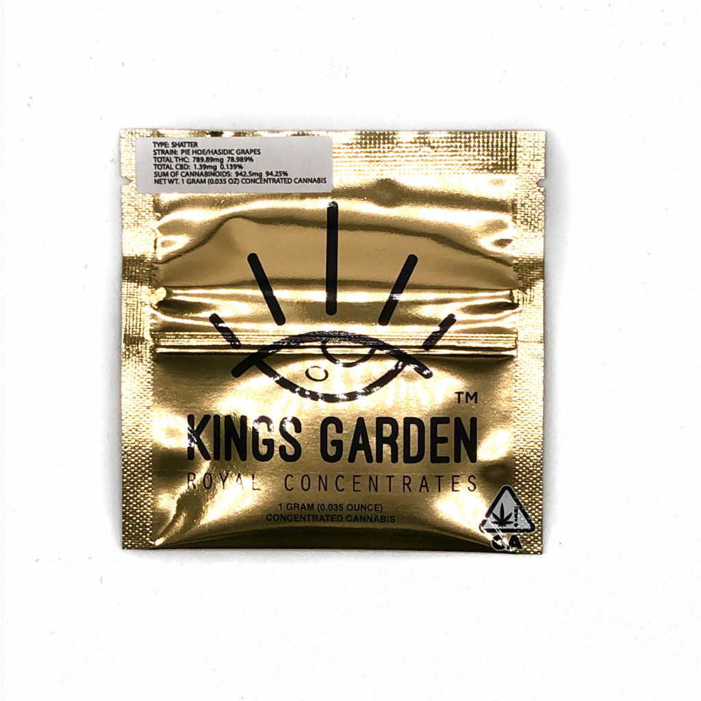 Kings Garden Pie Hoe Hasidic Grapes Shatter 1g The Kind Center
