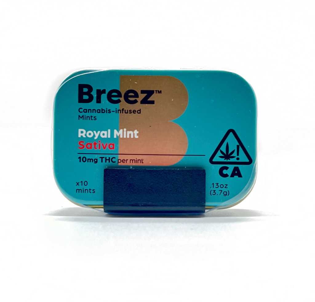 Breez Sativa Royal Mints 100MG The Kind Center